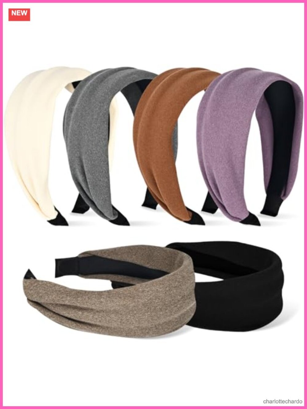 Wide Non Slip Elastic Headbands for Women Trendy Hair Accessories